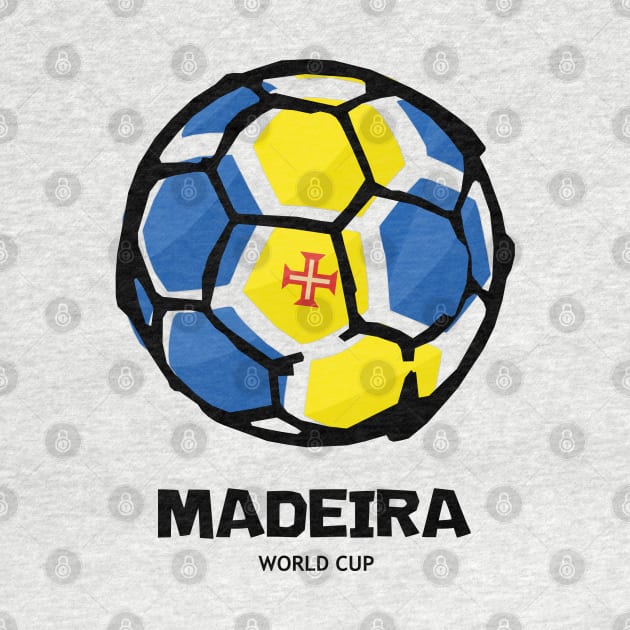 Madeira Football Country Flag by KewaleeTee